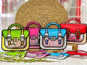 تصویر زیپ کیپ فانتزی کیف 402 - قرمز Zip cip