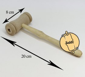 تصویر چکش چوبی قلب سوپرایز 