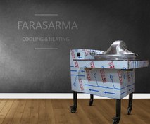 تصویر سبزی خردکن صنعتی بشقابی دهانه ۶۰ 