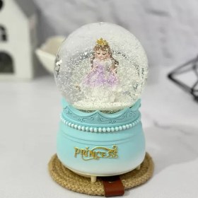 تصویر گوی برفی پرنسس موزیکال 