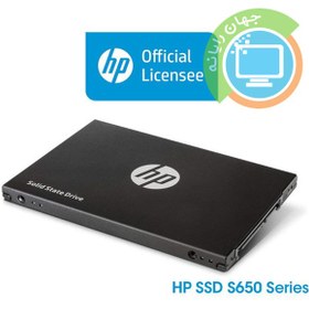 تصویر حافظه اس اس دی اینترنال 2.5 اینچ SATA اچ پی مدل HP S650 ظرفیت 480 گیگابایت HP S650 SATA 3 480GB 2.5inch Internal SSD