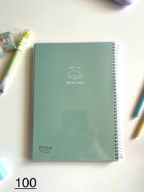 تصویر دفتر۱۰۰ برگ مجلد پاستیلی ۴۲ 