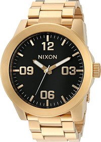 Nixon corporal on sale ss all gold