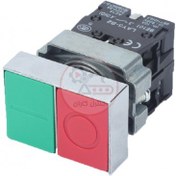 تصویر شستی دوبل استپ استارت سون XB2-BL8425 