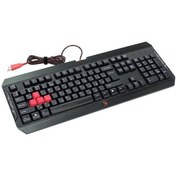 تصویر کیبورد ای فورتک سری گیمینگ مدل Q 100 ا Bloody Q100 Blazing Gaming Keyboard 