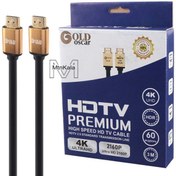 تصویر کابل Gold Oscar HDMI V2.0 4K 3m 