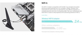 تصویر مادربرد ایسوس پرایم PRIME B760M-A WIFI DDR5 ASUS PRIME B760M-A WIFI DDR5 mATX Motherboard