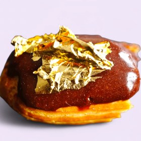 تصویر ورق طلا گلبهی 