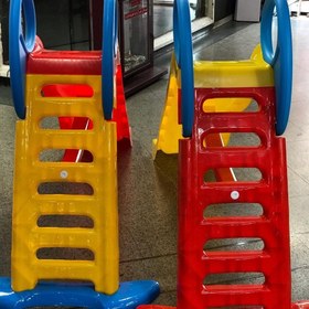 تصویر سرسره حفاظدار ۶ پله موج 