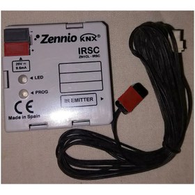 تصویر شبیه ساز ریموت کنترل KNX با قابلیت کنترل اسپلیت مدل ZN1CL-IRSC ساخت Zennio 