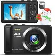 تصویر دوربین 4K دیجیتالی 64 مگاپیکسل زوم دیجیتال 