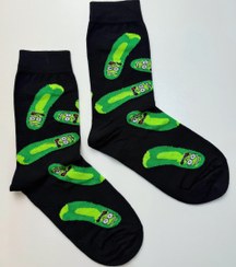 تصویر جوراب ساقدار ریک خیار 