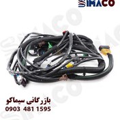 تصویر دسته سیم موتور دناکو مناسب پژو ۴۰۵ و پارس کد YG20240746 بدون یونیت فن 