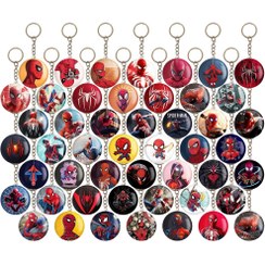 تصویر جاکلیدی خندالو مدل مرد عنکبوتی کد 31 مجموعه 50 عددی 