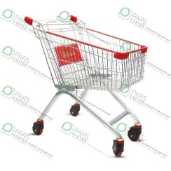 تصویر سبد خرید با چرخ بالا بلبرینگی 