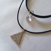 تصویر گردنبند چوکر دو لاین 