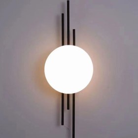 تصویر دیوارکوب D109 - طلایی 