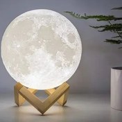 تصویر چراغ خواب مدل MOON LIGHT 3D 