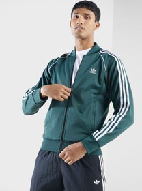 تصویر کاپشن ورزشی کلاسیک سوپراستار برند adidas originals Classic Superstar Tracktop