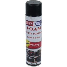 تصویر اسپری فوم چند منظوره Turk Star TS-678 650ml Turk Star TS-678 650ml foam spray