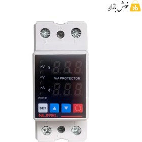 تصویر محافظ ولتاژ نورل مدل تک فاز ظرفیت ۶۳ آمپر 