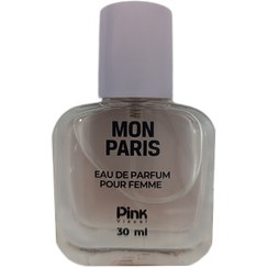 تصویر عطر جیبی زنانه پینک ویژوال مدل MON PARIS حجم 30 میلی لیتر 