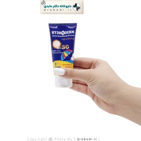 تصویر کرم ضد آفتاب کودکان SPF 30 هیدرودرم ۵۰ میلی لیتر Hydroderm Total Sunblock Cream SPF30 For Children 50 ml