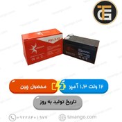 تصویر باتری 12 ولت 1/3 آمپر آرگون ARGON محصول چین 
