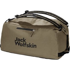 تصویر کیف دستی زنانه Jack Wolfskin TYCBB0BC4B38C2C409 اورجینال جک ولفسکین بژ TRAVELTOPIA DUFFLE 65 