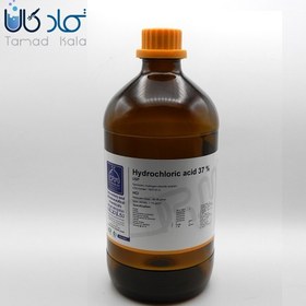 تصویر اسید کلریدریک 37% USP دکتر مجللی - 2.5 لیتری پلی اتیلن Hydrochloric acid 37% USP