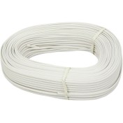 تصویر کابل تلفن 2 زوج تخت مسی سیماتک 100 یاردی Simatech RJ11 Cable