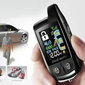 تصویر دزدگیر تصویری خودرو استیل میت مدل 888E Steelmate