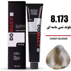 تصویر رنگ مو دوماسی شماره 8.173 بلوند شنی ماسه ای حجم ۱۲۰ میلی لیتر 