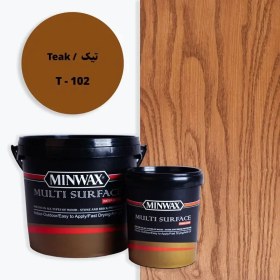 تصویر رنگ چوب مین وکس کد تیک 