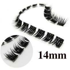 تصویر مژه ریسه ای فیشر مدل ردمی سایز ۱۴ دبل 