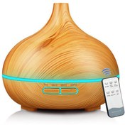 تصویر بخور سرد کوزه ای طرح چوب ریموت دار 