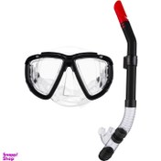 تصویر ست عینک و اسنورکل شنا مدل 8012 