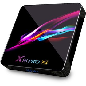 تصویر اندروید باکس X88 Pro X3 4-32 