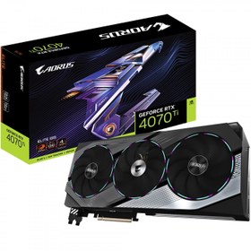 تصویر کارت گرافیک گیگابایت مدل AORUS GeForce RTX™ 4070 Ti ELITE 12G با حافظه 12 گیگابایت GigaByte AORUS GeForce RTX™ 4070 Ti ELITE 12G Graphics Card