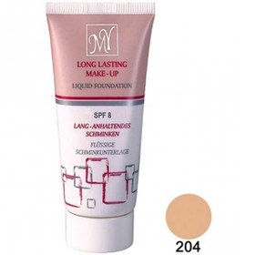 تصویر کرم پودر مایع (لوسیون فاندیشن) تیوبی مای 35 میلی لیتر کد 204 My Long Lasting Cream Foundation 204Code 35ml