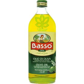 تصویر روغن زیتون ۱ لیتر باسو – basso 