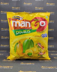 تصویر آبنبات انبه دبل سینتو | حلال | تولید هند | 600 گرمی Cintu Mango Doubles Center filled Candy