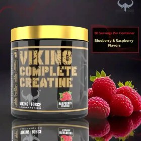 تصویر کراتین ترکیبی مشکی وایکینگ VIKING FORCE MULTI CREATINE & BETA ALANINE 300G