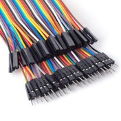 تصویر سیم جامپر نری به مادگی ۴۰ رشته طول ۲۰ سانتی متر 