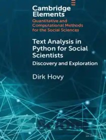 خرید و قیمت دانلود کتاب TEXT ANALYSIS IN PYTHON FOR SOCIAL SCIENTISTS ...