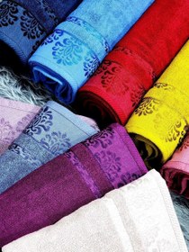 تصویر حوله حمامی ترک تاج 