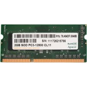 تصویر رم لپ تاپ DDR3 تک کاناله 1600 مگاهرتز CL11 اپیسر مدل 12800 ظرفیت 2 گیگابایت 
