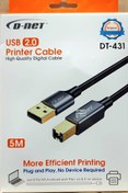 تصویر کابل USB پرینتر دی نت 5 متری D-NET GOLD 
