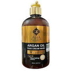 تصویر ژل شستشوی کرمی صورت حاوی روغن آرگان 500میل آدرا Adra Argan Oil Face Cream Wash 500ml