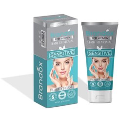 تصویر کرم موبر صورت بانوان براندوکس FACE HAIR REMOVAL CREAM